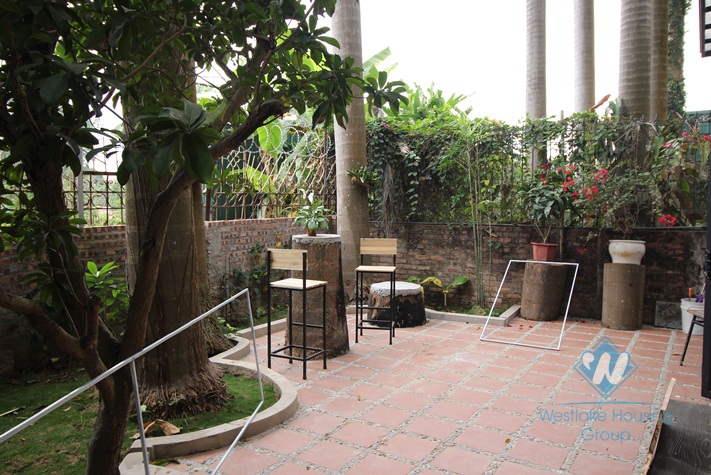 Bright and modern house with lots of characters, available to rent in Tay Ho, Hanoi